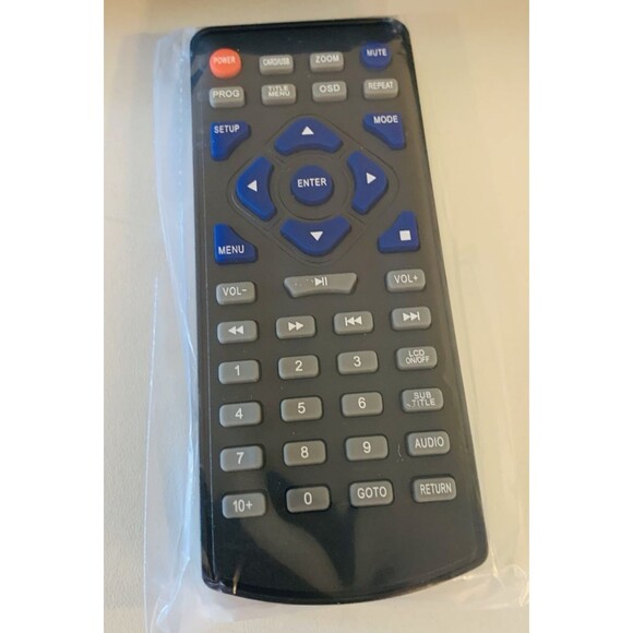 Brand New Remote Control For YOTON YD075 YD105 YD155 Portable DVD Disc Player - Picture 1 of 1